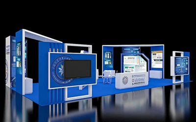 Thajský dizajn stánku